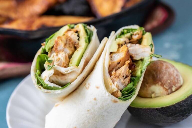 Wrap de Pollo [Recetas Saludables] Clínica Roso Rodrigues
